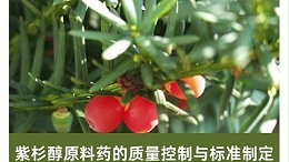 紫杉醇原料药的质量控制与标准制定