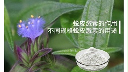 蜕皮激素的作用以及不同规格蜕皮激素的用途