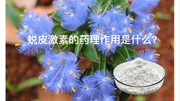 蜕皮激素的药理作用是什么？